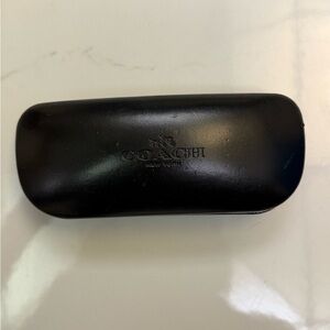 Coach Black Velvet Piece Glasses Case